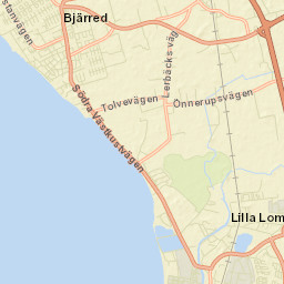 Bjärred Street Map