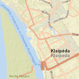 Klaipėda Street Map