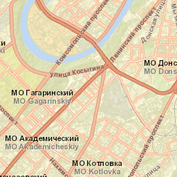 Semënovskoye Street Map