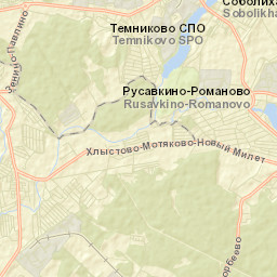 Purshevo Street Map