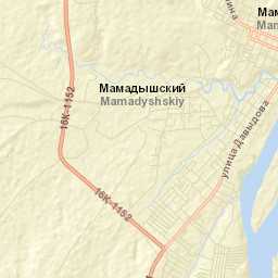 Mamadysh Street Map