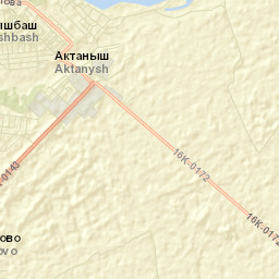 Aktanysh Street Map