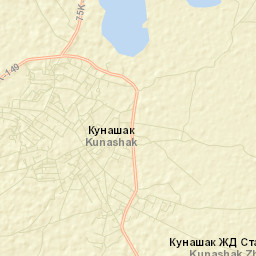 Kunashak Street Map