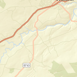 Strathaven Street Map