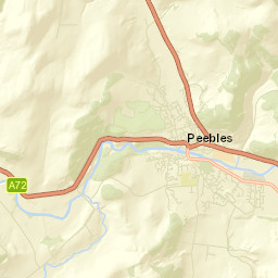 Peebles Street Map