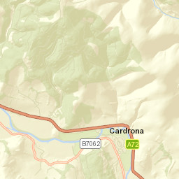 Peebles Road, Peebles, Scottish Borders Street Map