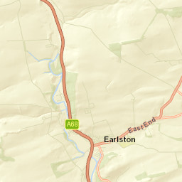 Earlston Street Map
