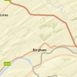A697, Coldstream, Scottish Borders TD12 Street Map