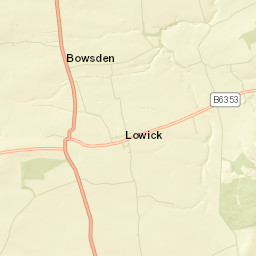 Lowick Street Map