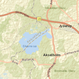 Jyderup Street Map