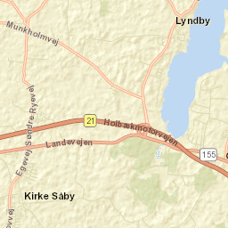 Lejre Kommune Street Map