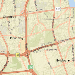 Hvidovre Kommune Street Map