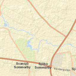 Sjöbo Street Map