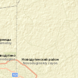 Novodugino Street Map