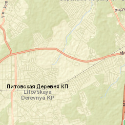 Zhavoronki Street Map