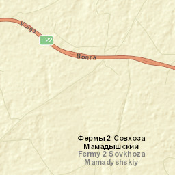 Mamadyshskiy Rayon Street Map