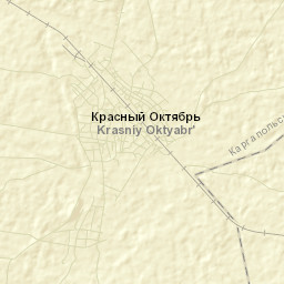 Krasnyy Oktyabr’ Street Map