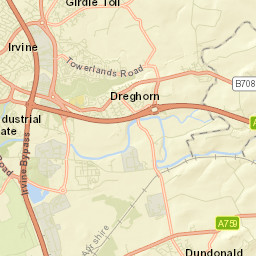 Dundonald Street Map