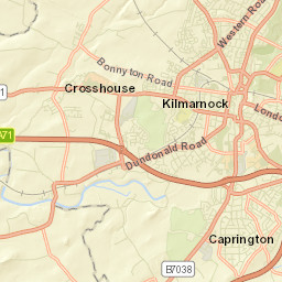 Kilmarnock Street Map