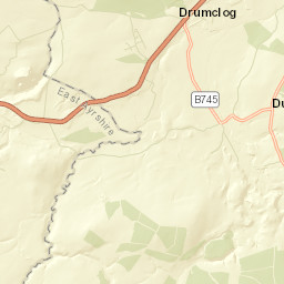 Windy Wizen, Darvel, East Ayrshire KA17 Street Map