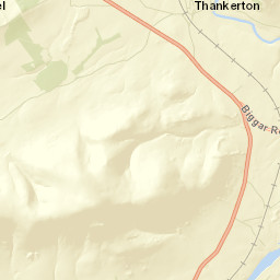 42 Station Road, Thankerton, Biggar, South Lanarkshire Street Map