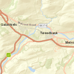 Tweedbank Street Map