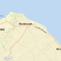 34 Front Street, Bamburgh, Northumberland NE69, UK Street Map