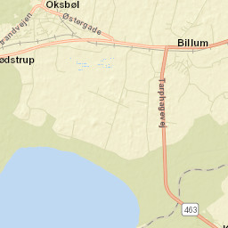 Oksbøl Street Map