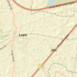 Lejre Street Map