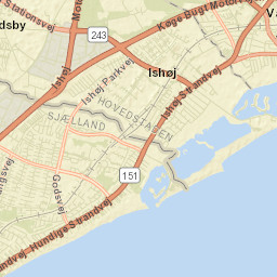Ishøj Street Map