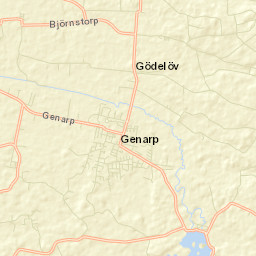 Genarp Street Map