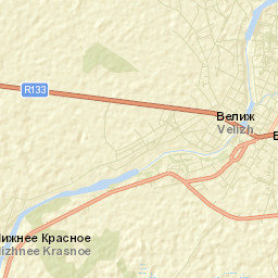 Velizh Street Map