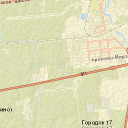 Bol'shiye Vyazëmy Street Map