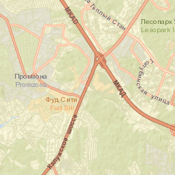 Tyoply Stan Street Map