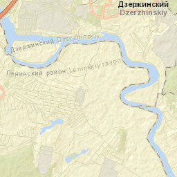 Dzerzhinsky Street Map