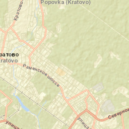 Kratovo Street Map