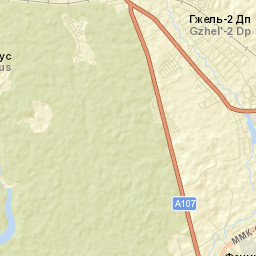 Gzhel’ Street Map