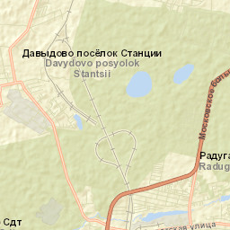 Davydovo Street Map