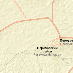 Perevoz Street Map