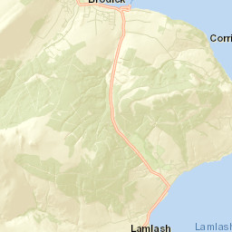 Lamlash Street Map