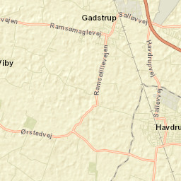 Havdrup Street Map
