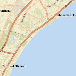 Solrød Strand Street Map
