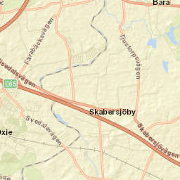 Oxie Street Map