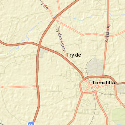 Tomelilla Street Map