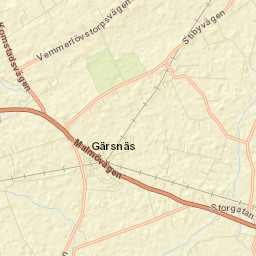 Gärsnäs Street Map