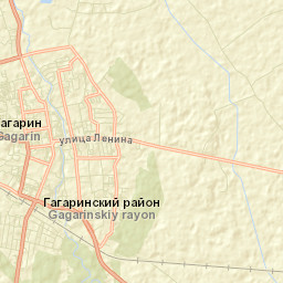Gagarin Street Map