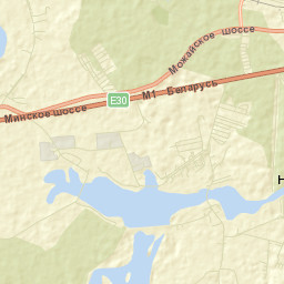 Chupryakovo Street Map