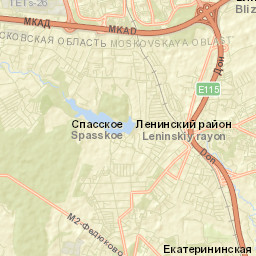 Zagor’ye Street Map