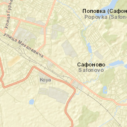 Ramenskiy Rayon Street Map