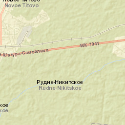 Avsyunino Street Map